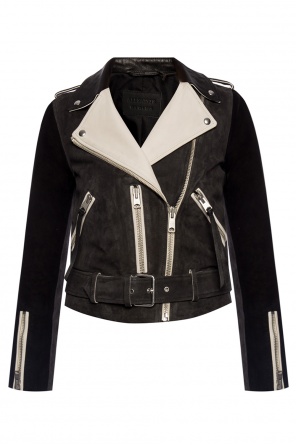 ‘balfern’ suede biker jacket, zdjęcie 1 ‘balfern’ suede biker jacket od AllSaints
